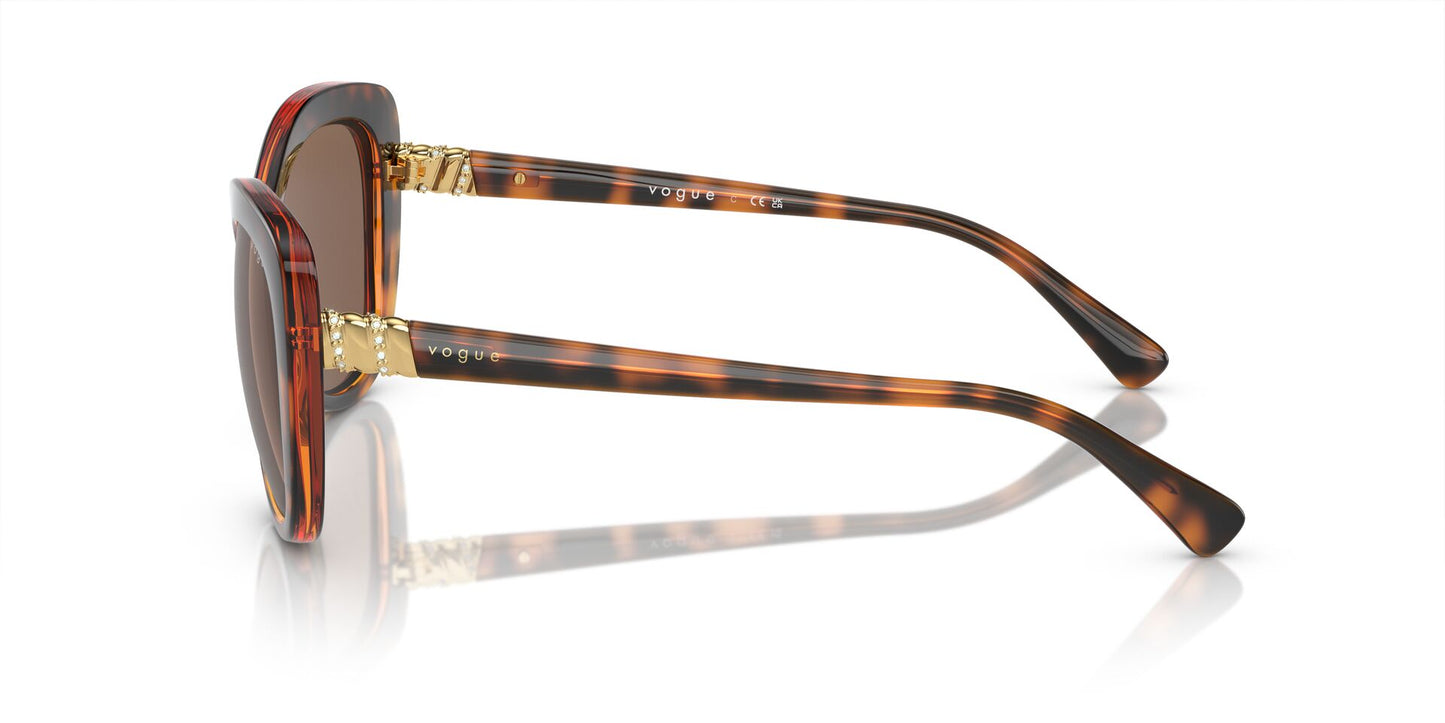 Lente Solar Vogue Eyewear Eyewear VO5515SB Havana