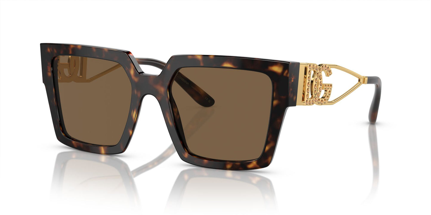 Lente Solar Dolce Gabbana DG4446B Havana