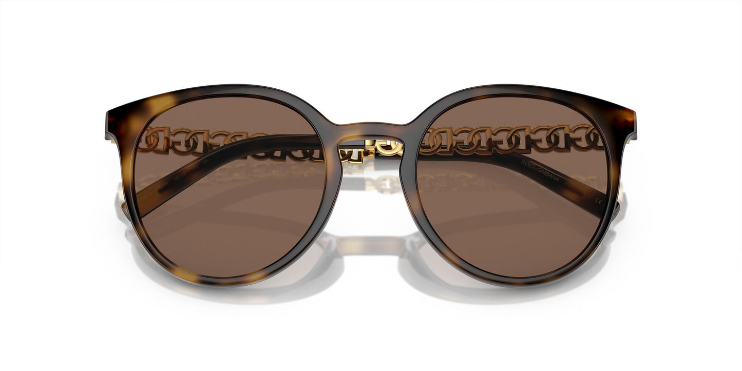 Lente Solar Dolce Gabbana DG6189U Havana