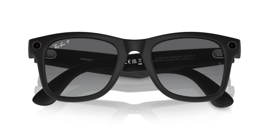 Lente Solar Ray Ban Meta 0RW4008 Negro