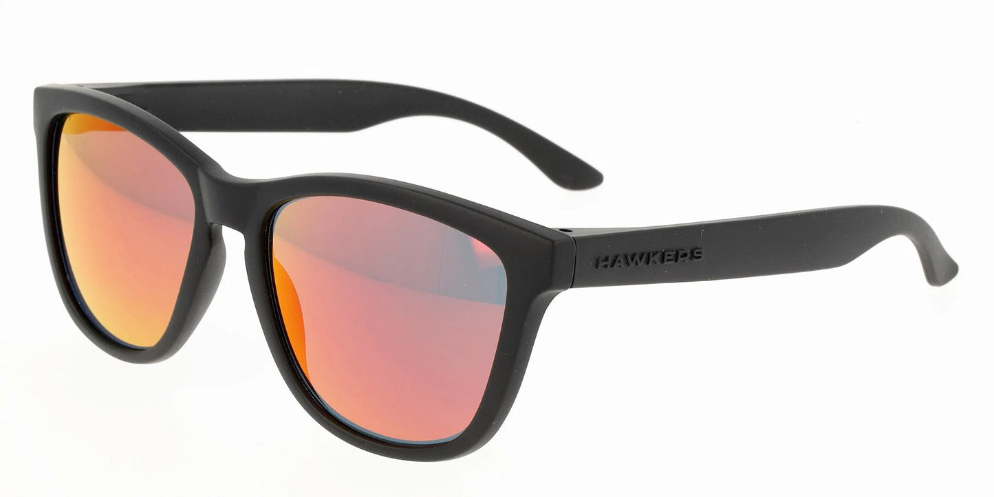 Lentes de Sol Hawkers O18TR48 Negro-Ópticas LUX, Ve Más Allá