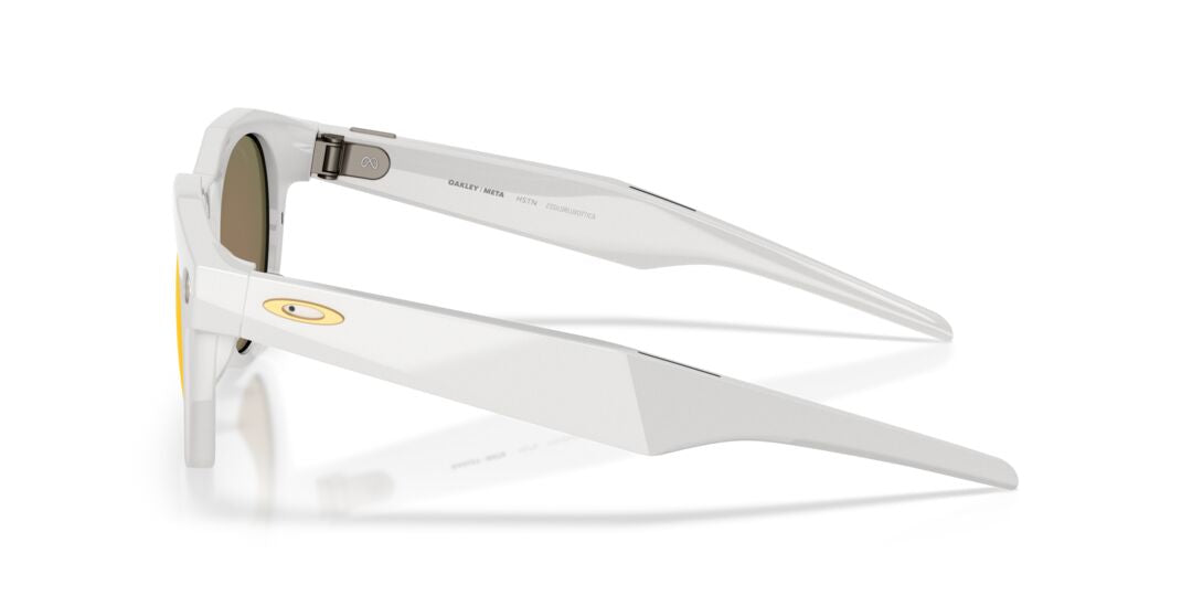 Lente Solar Oakley Meta HSTN Prizm™ Blanco
