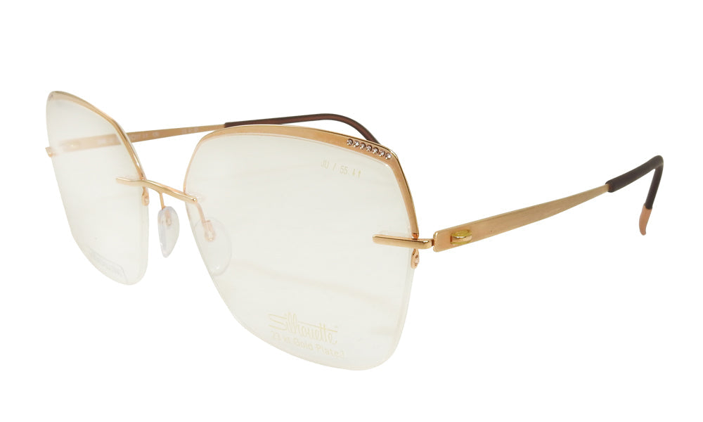 Lente Oftálmico Silhouette SI5546-JU Dorado