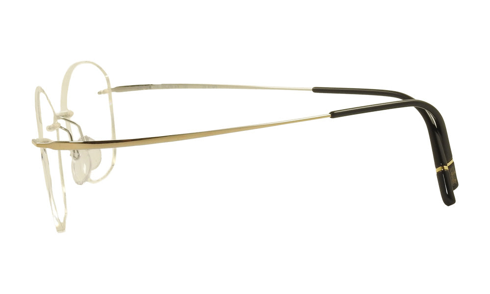 Lente Oftálmico Silhouette L022 Dorado