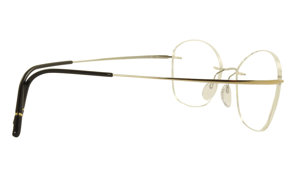 Lente Oftálmico Silhouette L022 Dorado