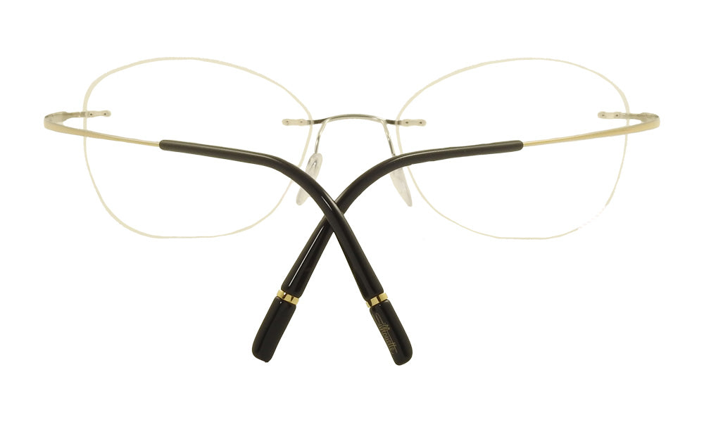 Lente Oftálmico Silhouette L022 Dorado
