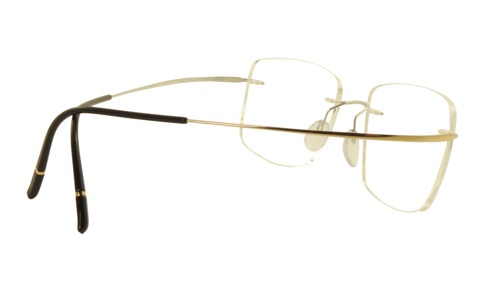 Lente Oftálmico Silhouette L022 Dorado