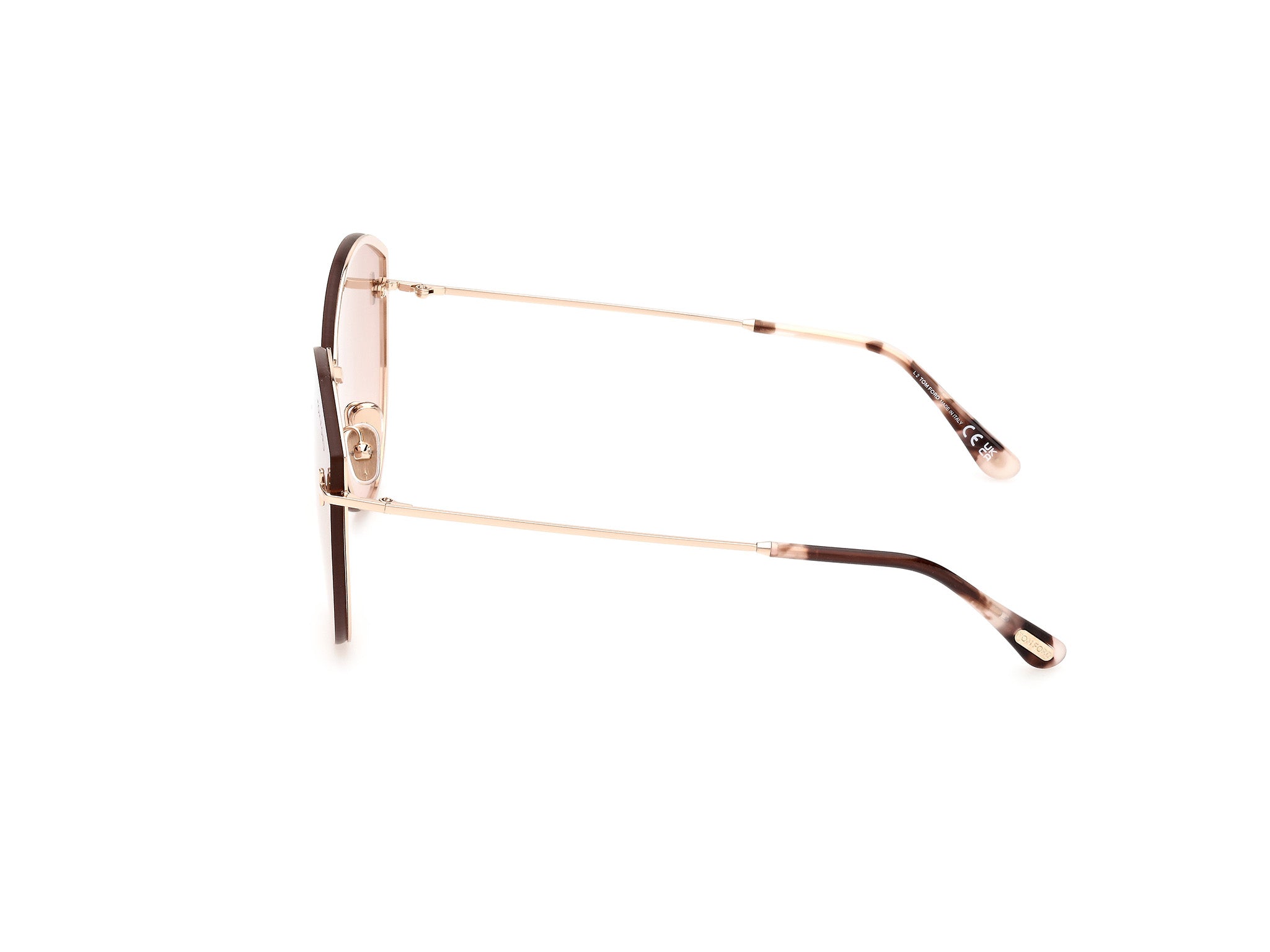 Tom Ford FT5616-B Occhiali da Sole, Dark Havana, 54 Unisex Tom Ford FT5616-B Occhiali da Sole, Dark Havana, 54 Unisex