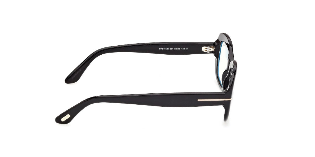 Lente Oftálmico Tom Ford FT6174-B Negro