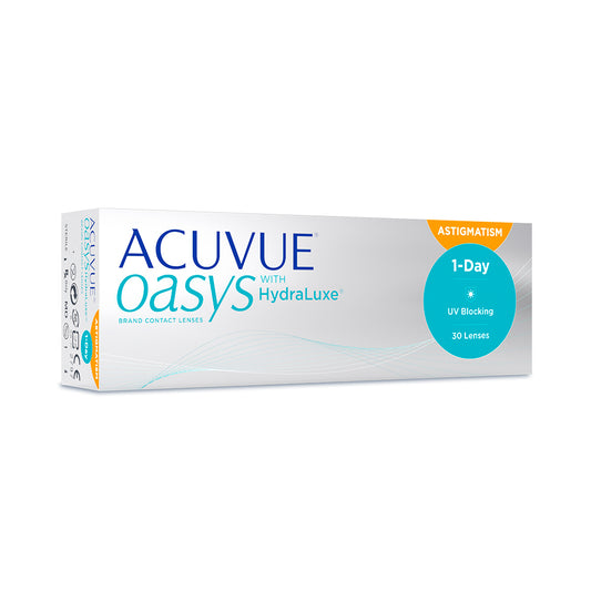 Lentes de Contacto 1 Day Acuvue Oasys para Astigmatismo