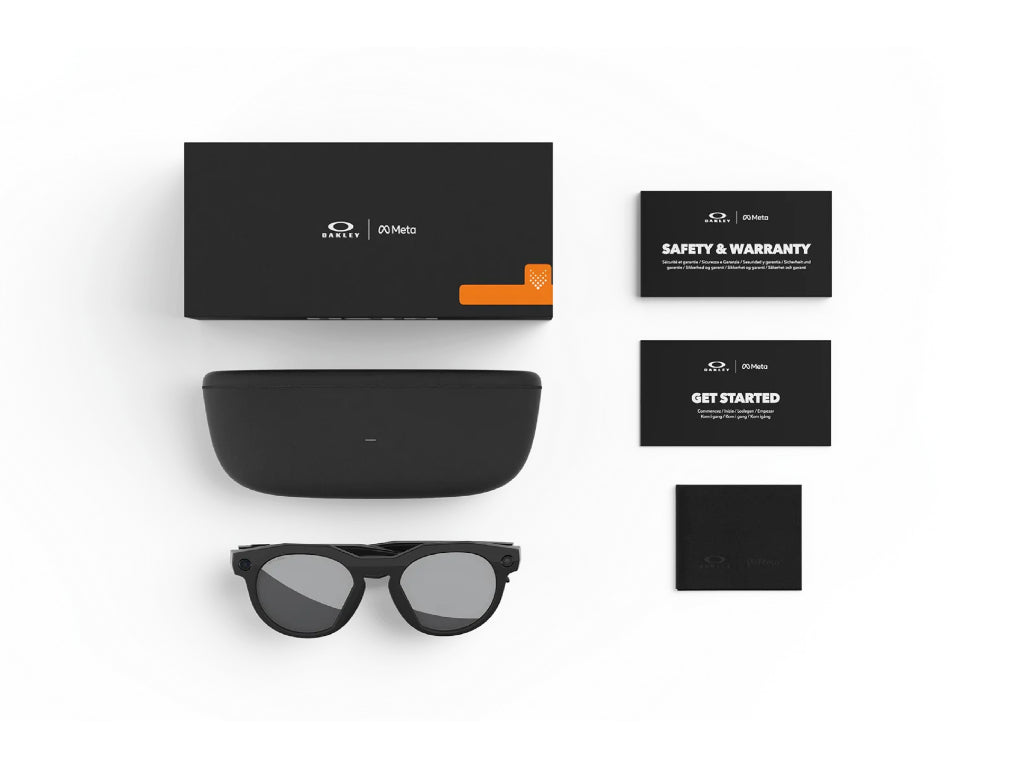 Lente Solar Oakley Meta HSTN Prizm™ Negro