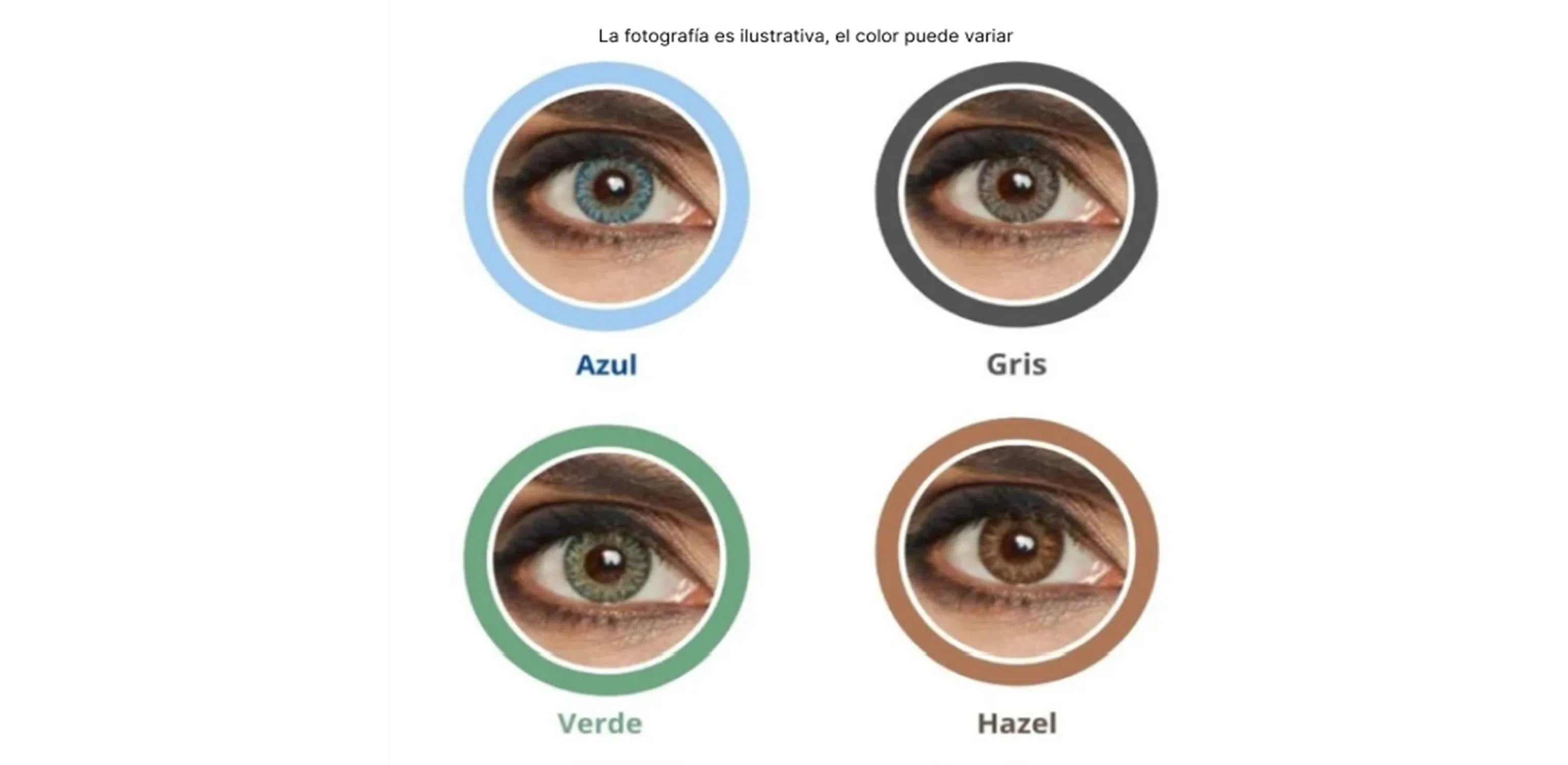Lentes de Contacto Lunare cosmetico para Miopia o Hipermetropia Opticas LUX Ve Mas Alla