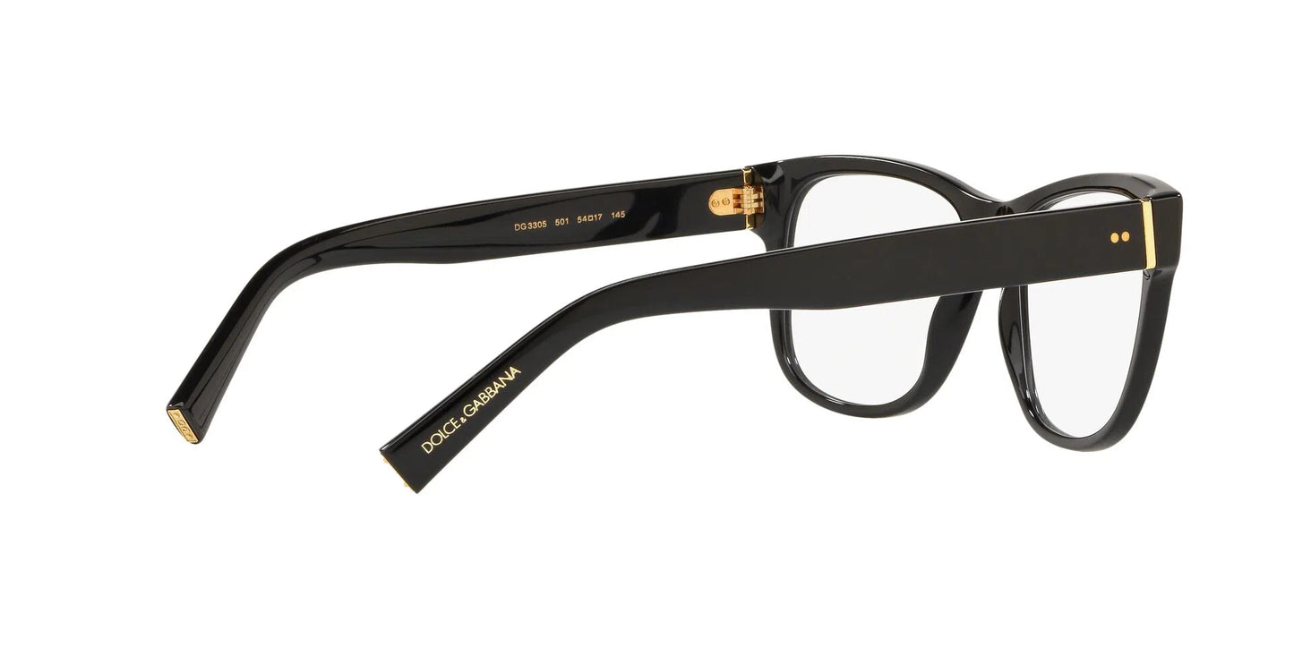 Lente Oftálmico Dolce Gabbana DG3305 Negro-Ópticas LUX, Ve Más Allá