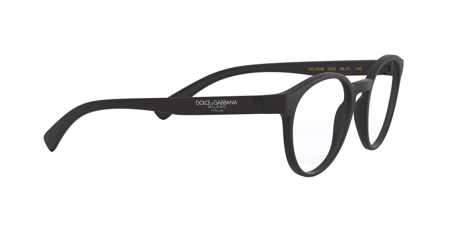 Lente Oftálmico Dolce Gabbana DG5046 Negro-Ópticas LUX, Ve Más Allá