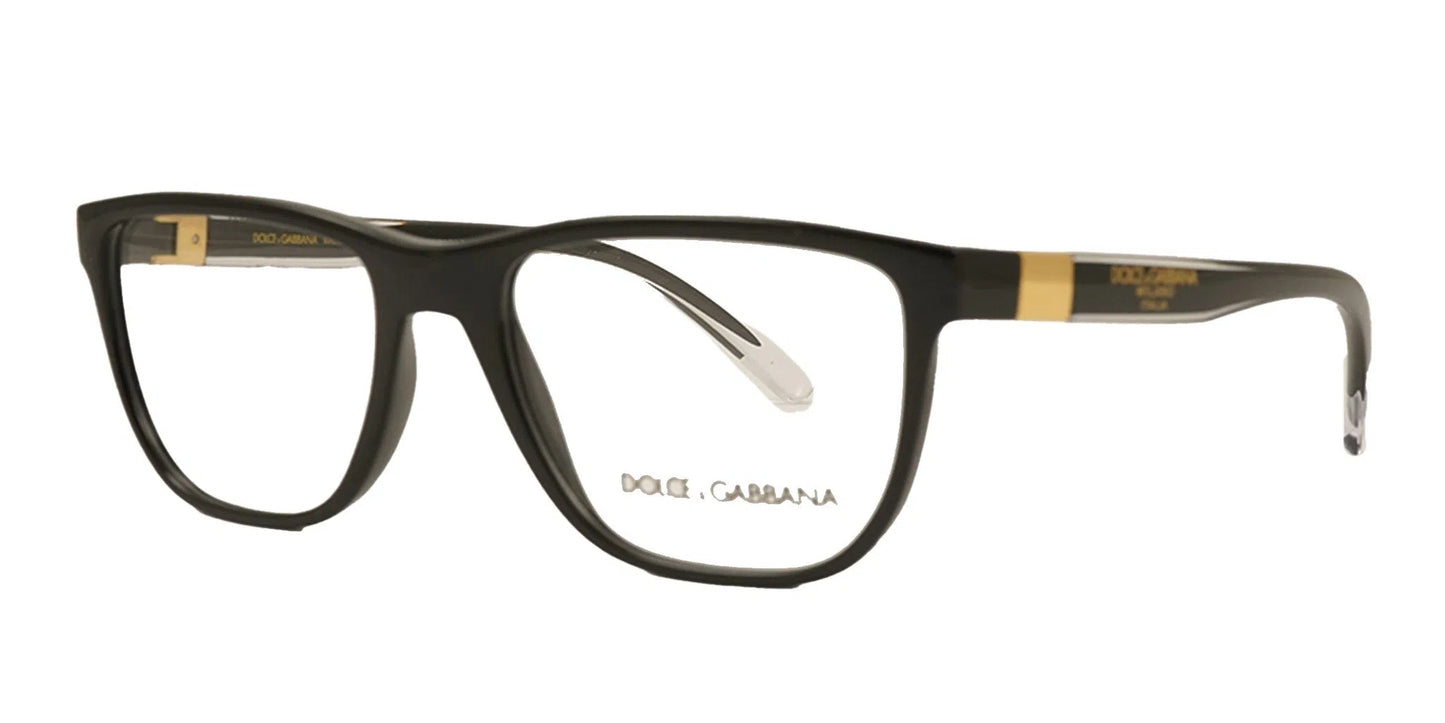 Lente Oftálmico Dolce Gabbana DG5053 Negro-Ópticas LUX, Ve Más Allá