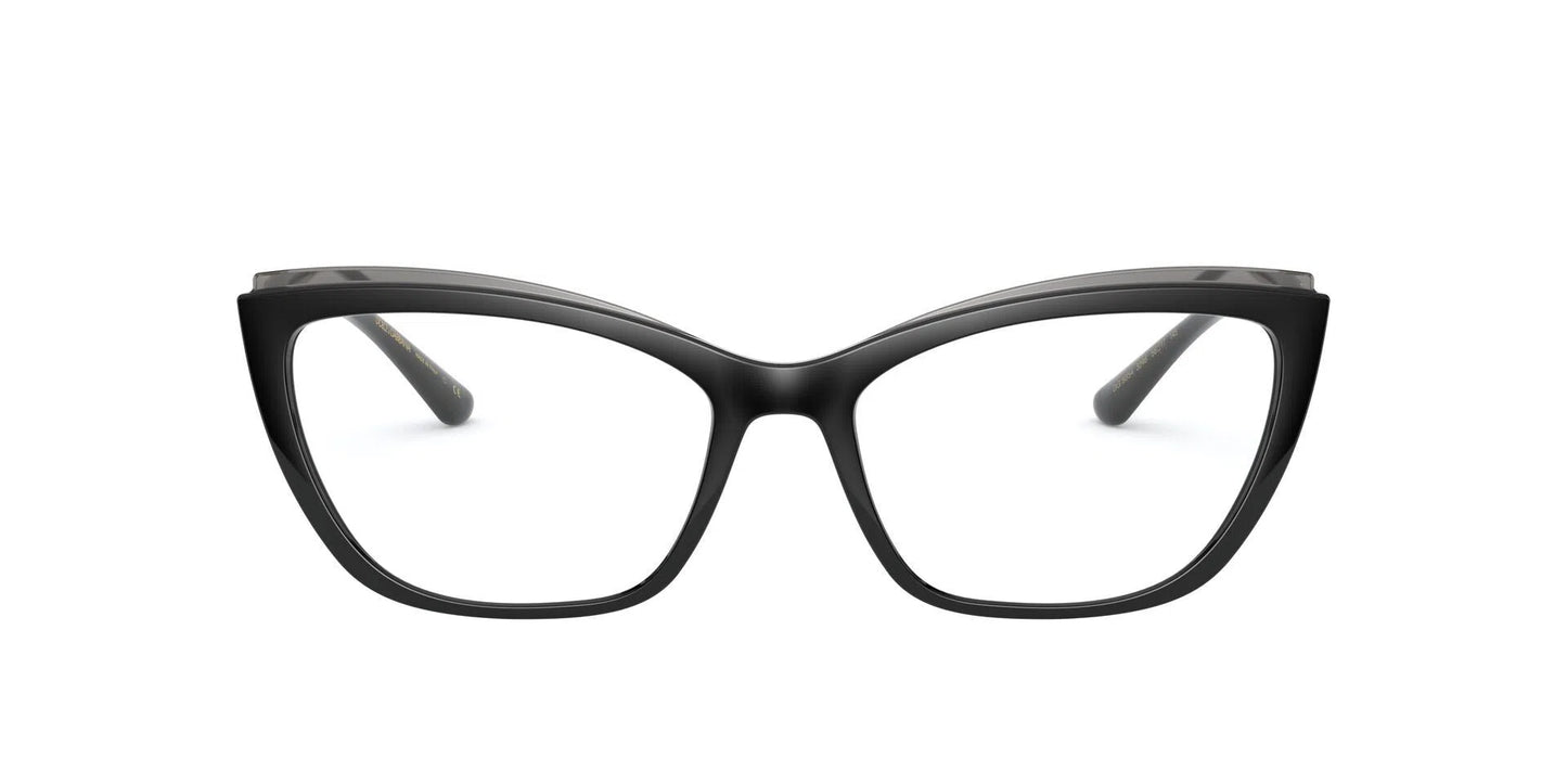 Lente Oftálmico Dolce Gabbana DG5054 Negro-Ópticas LUX, Ve Más Allá