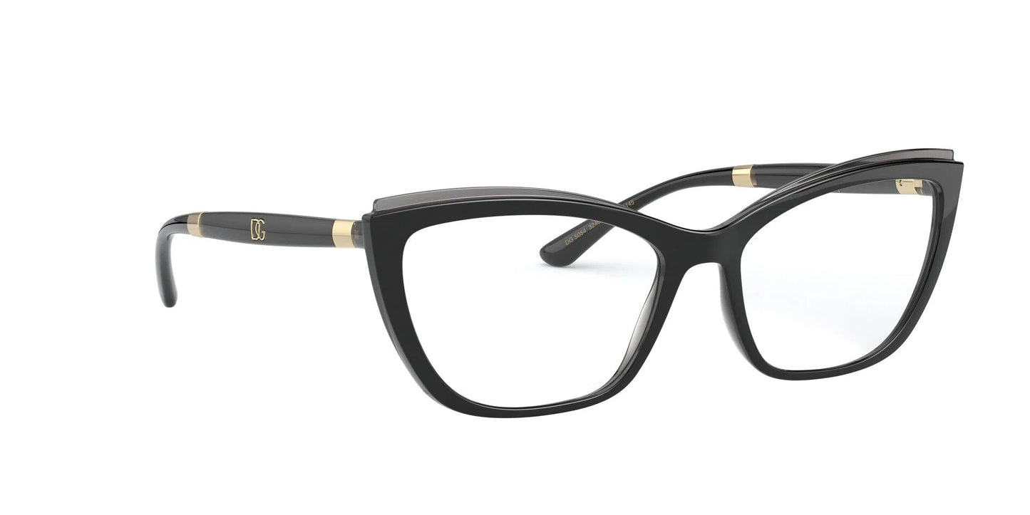 Lente Oftálmico Dolce Gabbana DG5054 Negro-Ópticas LUX, Ve Más Allá