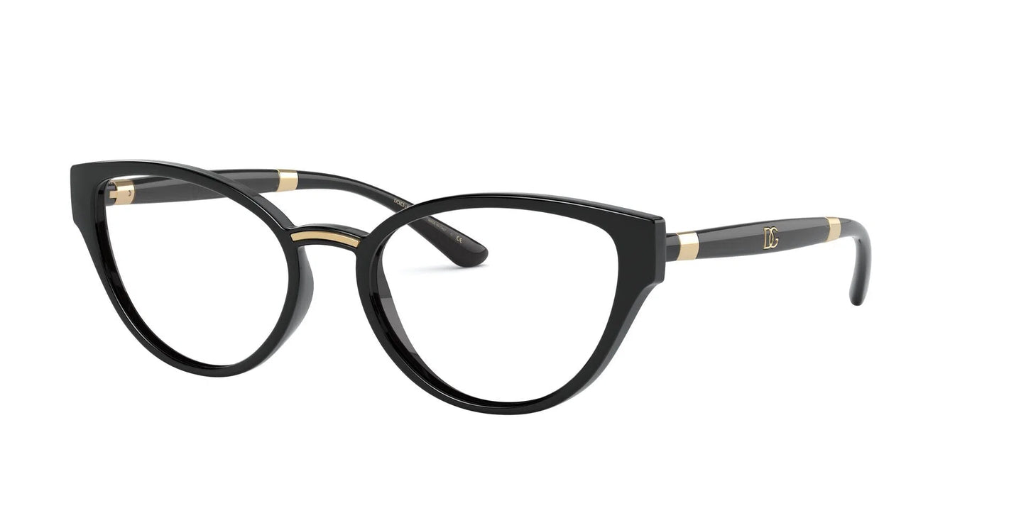 Lente Oftálmico Dolce Gabbana DG5055 Negro-Ópticas LUX, Ve Más Allá