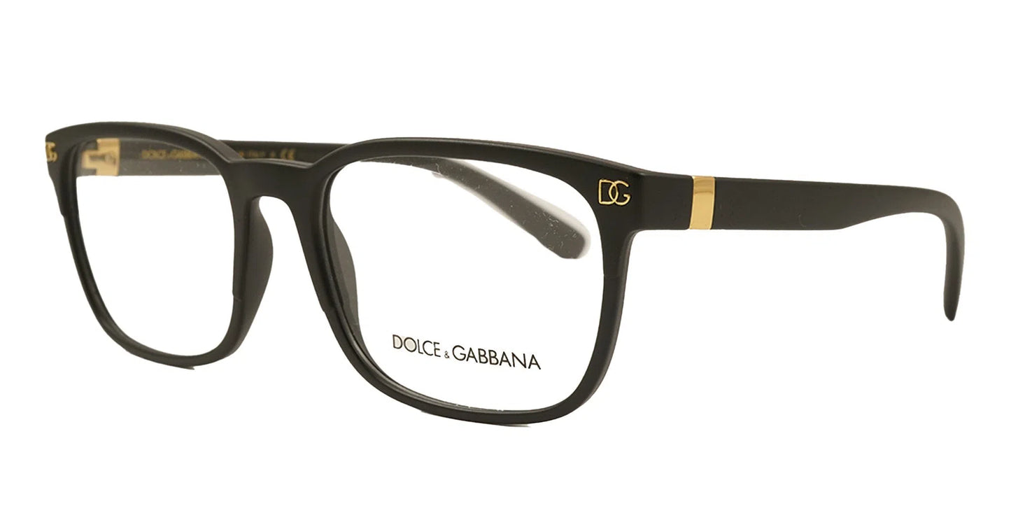 Lente Oftálmico Dolce Gabbana DG5056 Negro-Ópticas LUX, Ve Más Allá