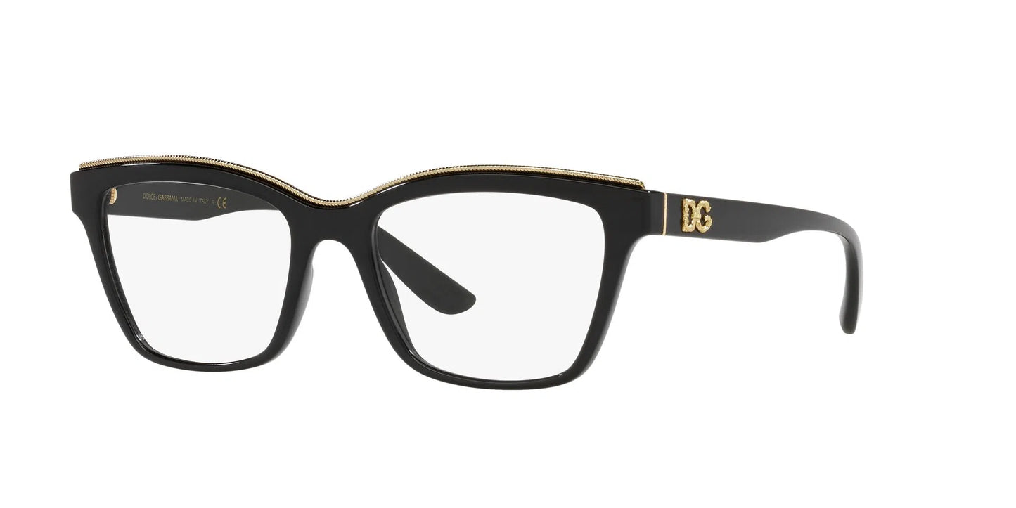 Lente Oftálmico Dolce Gabbana DG5064 Negro-Ópticas LUX, Ve Más Allá