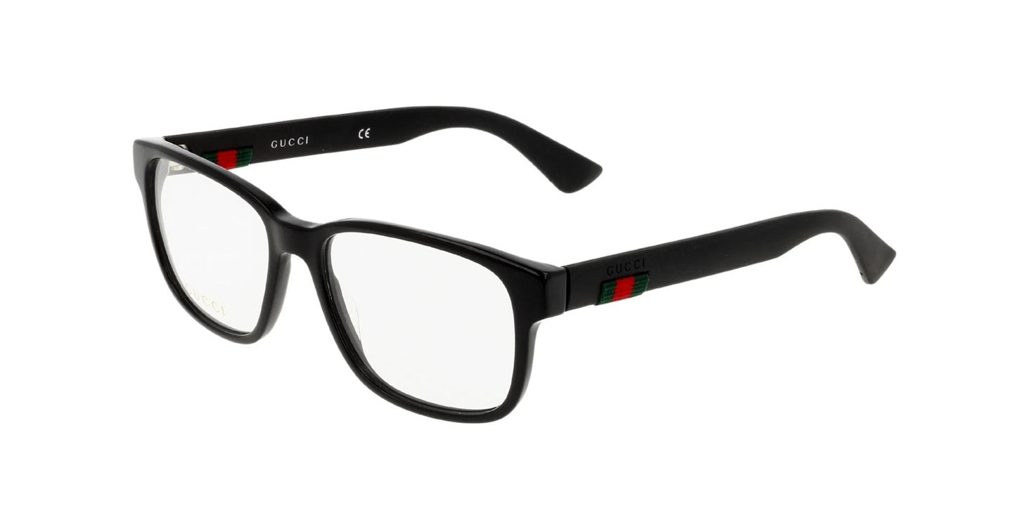 Lente Oftálmico Gucci GG0011O Negro-Ópticas LUX, Ve Más Allá