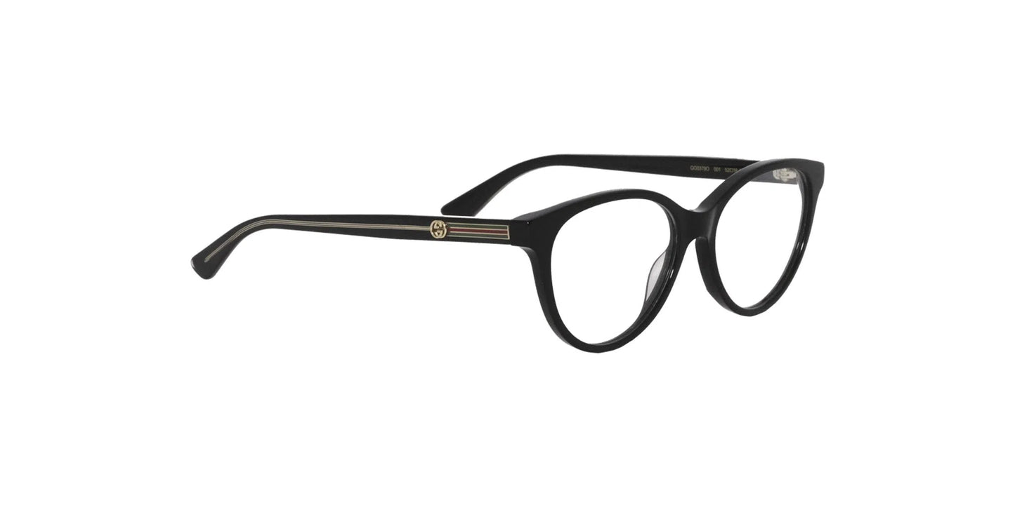 Lente Oftálmico Gucci GG0379O Negro-Ópticas LUX, Ve Más Allá