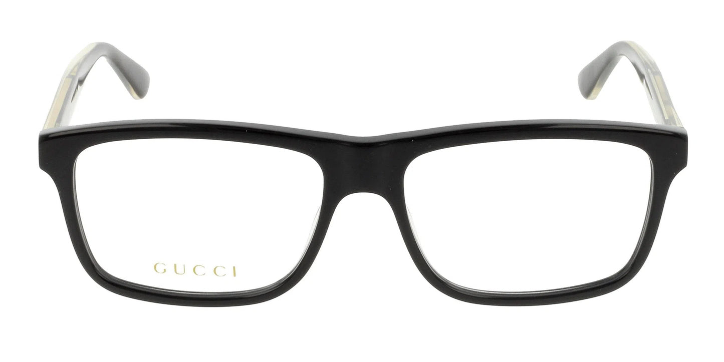 Lente Oftálmico Gucci GG0384O Negro-Ópticas LUX, Ve Más Allá