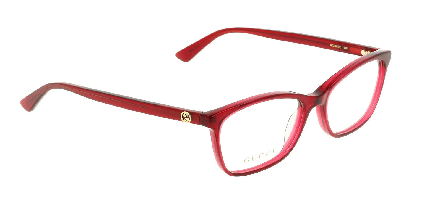 Lente Oftálmico Gucci GG0613O Rojo-Ópticas LUX, Ve Más Allá