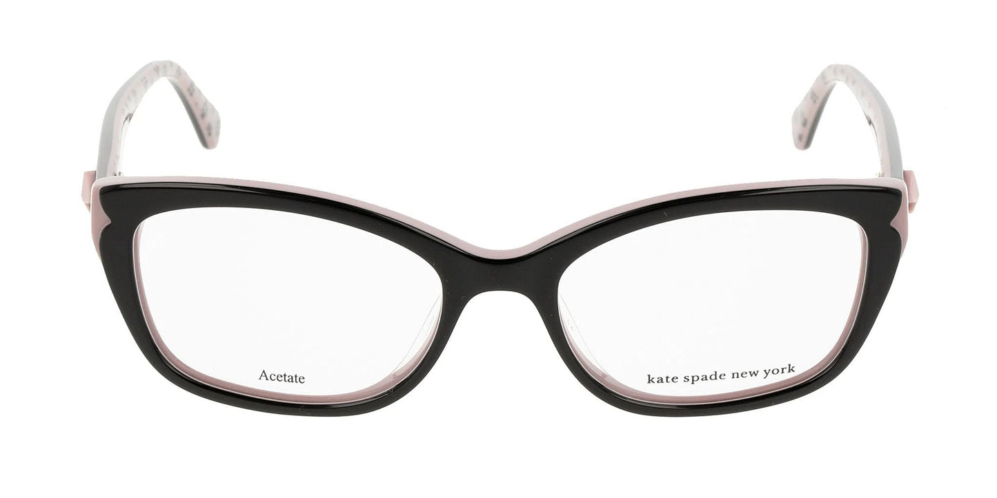 Lente Oftálmico Kate Spade ARABEL Negro-Ópticas LUX, Ve Más Allá