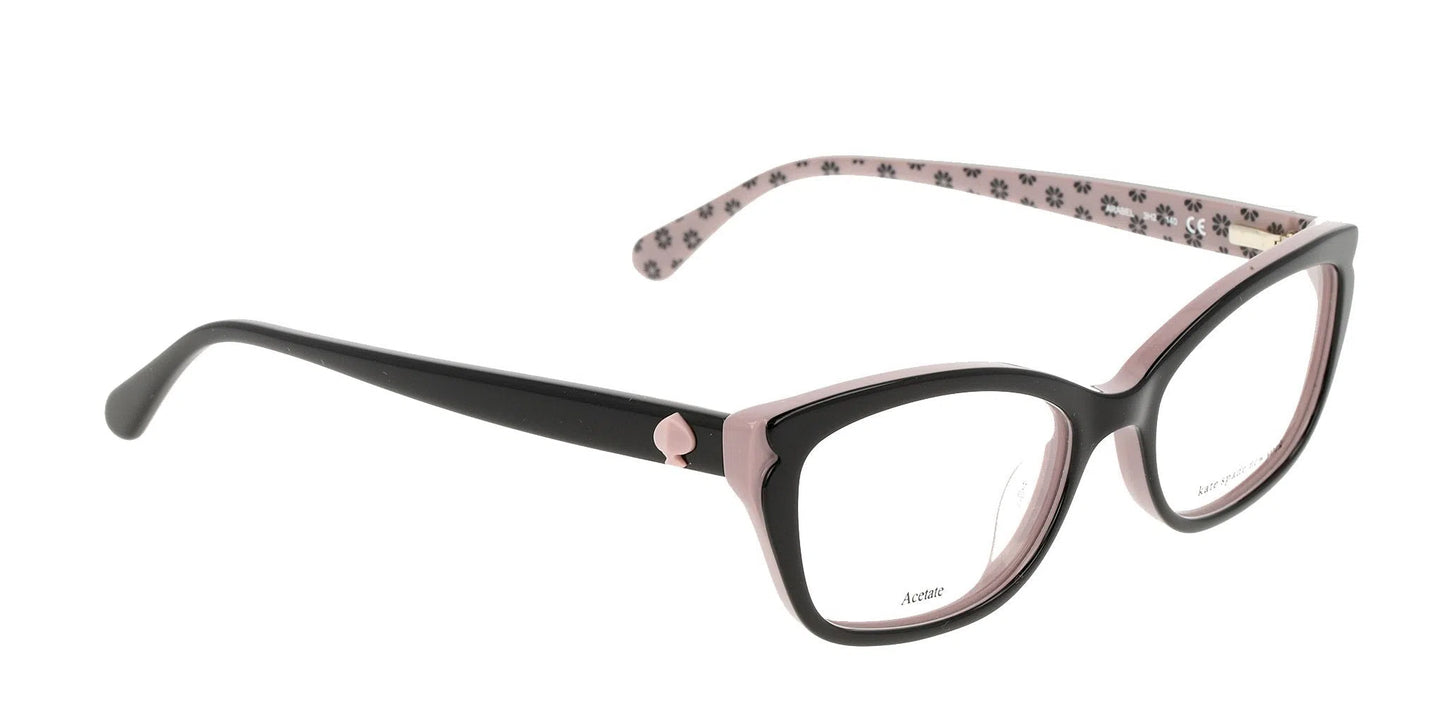 Lente Oftálmico Kate Spade ARABEL Negro-Ópticas LUX, Ve Más Allá