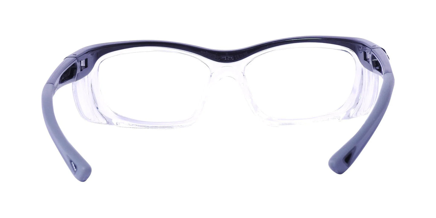 Lente Oftálmico Lentes De Seguridad ONGUARD 220FS Negro-Ópticas LUX, Ve Más Allá