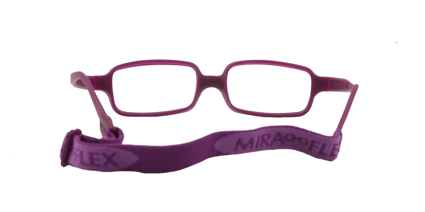 Lente Oftálmico Miraflex Infantil NEW BABY 3 Morado-Ópticas LUX, Ve Más Allá