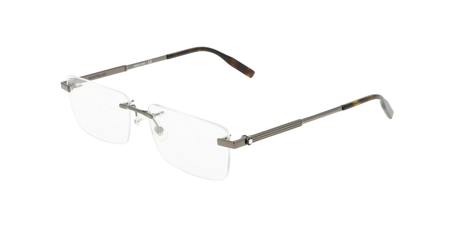 Lente Oftalmico Montblanc MB0030O Gris Opticas LUX Ve Mas Alla