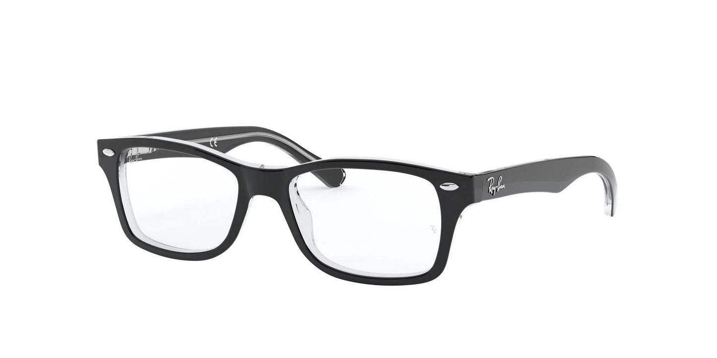 Lente Oftálmico Ray Ban Infantil RB1531O Negro-Ópticas LUX, Ve Más Allá