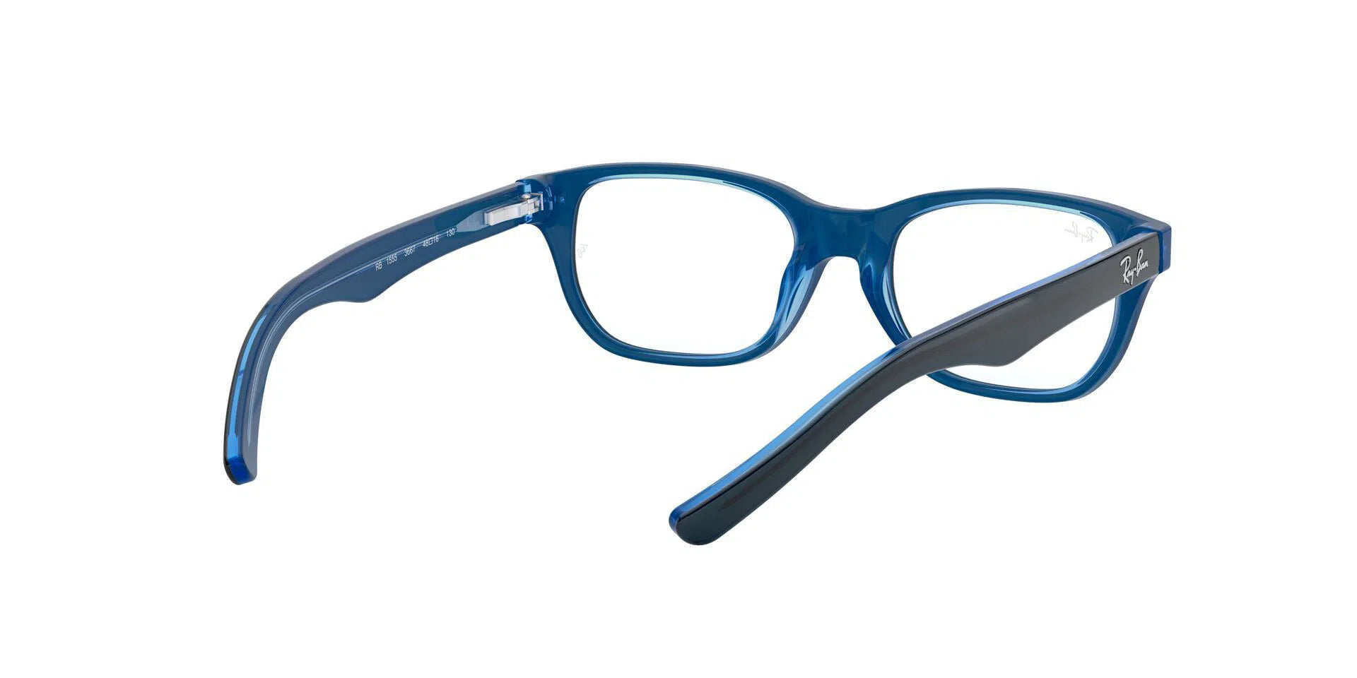 Lente Oftálmico Ray Ban Infantil RY1555 Azul-Ópticas LUX, Ve Más Allá