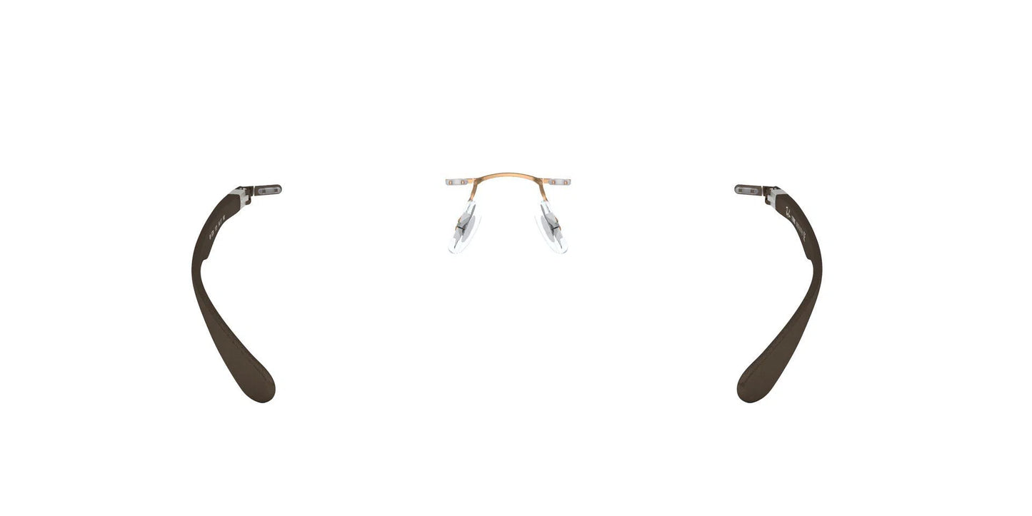 Lente Oftálmico Ray Ban RX8724 Café-Ópticas LUX, Ve Más Allá