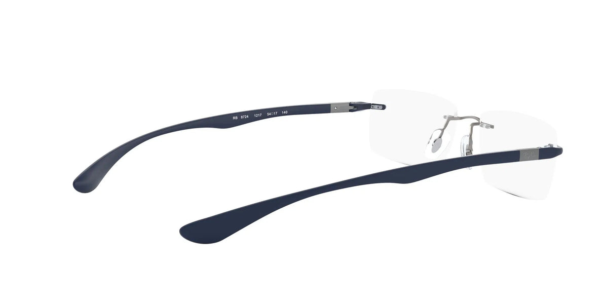 Lente Oftálmico Ray Ban RX8724 Negro-Ópticas LUX, Ve Más Allá
