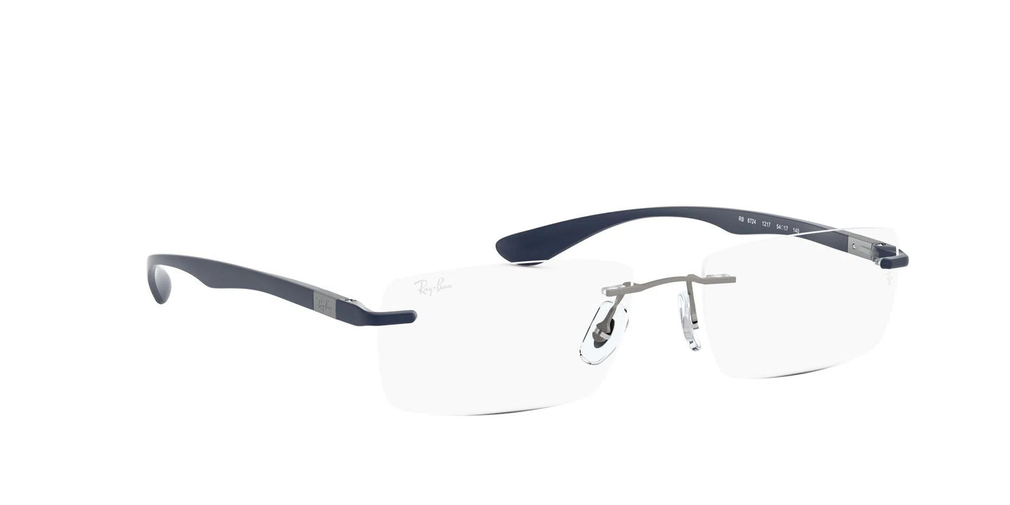 Lente Oftálmico Ray Ban RX8724 Negro-Ópticas LUX, Ve Más Allá