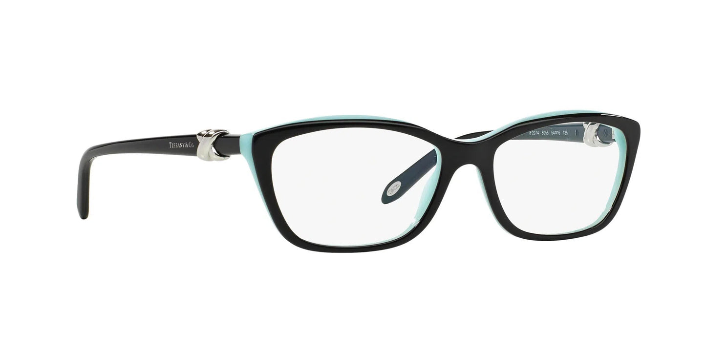 Lente Oftálmico Tiffany TF2074 Negro-Ópticas LUX, Ve Más Allá