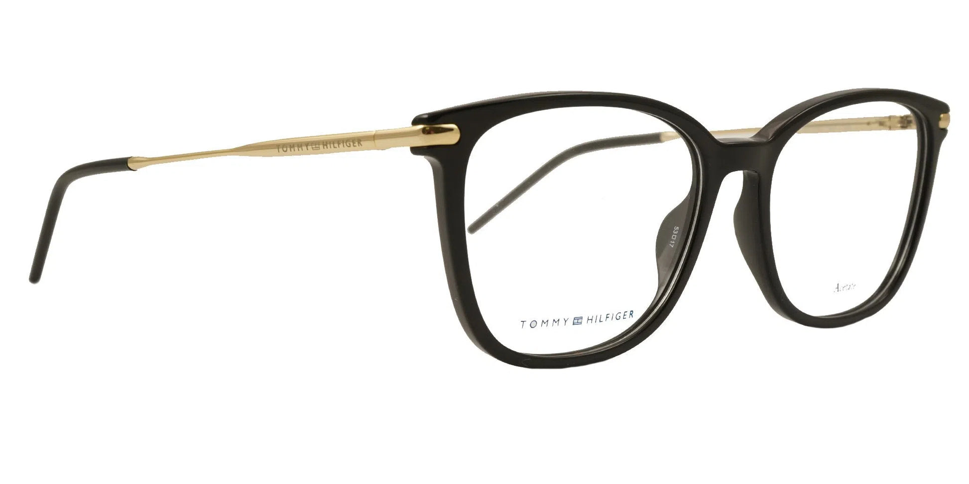 Lente Oftálmico Tommy Hilfiger TH 1708 Negro-Ópticas LUX, Ve Más Allá