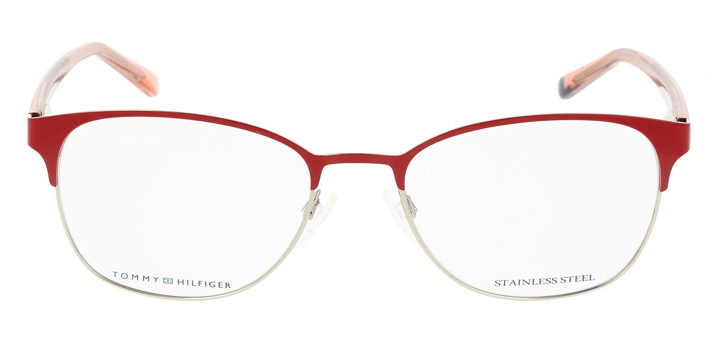 Lente Oftálmico Tommy Hilfiger TH1749 Rojo-Ópticas LUX, Ve Más Allá