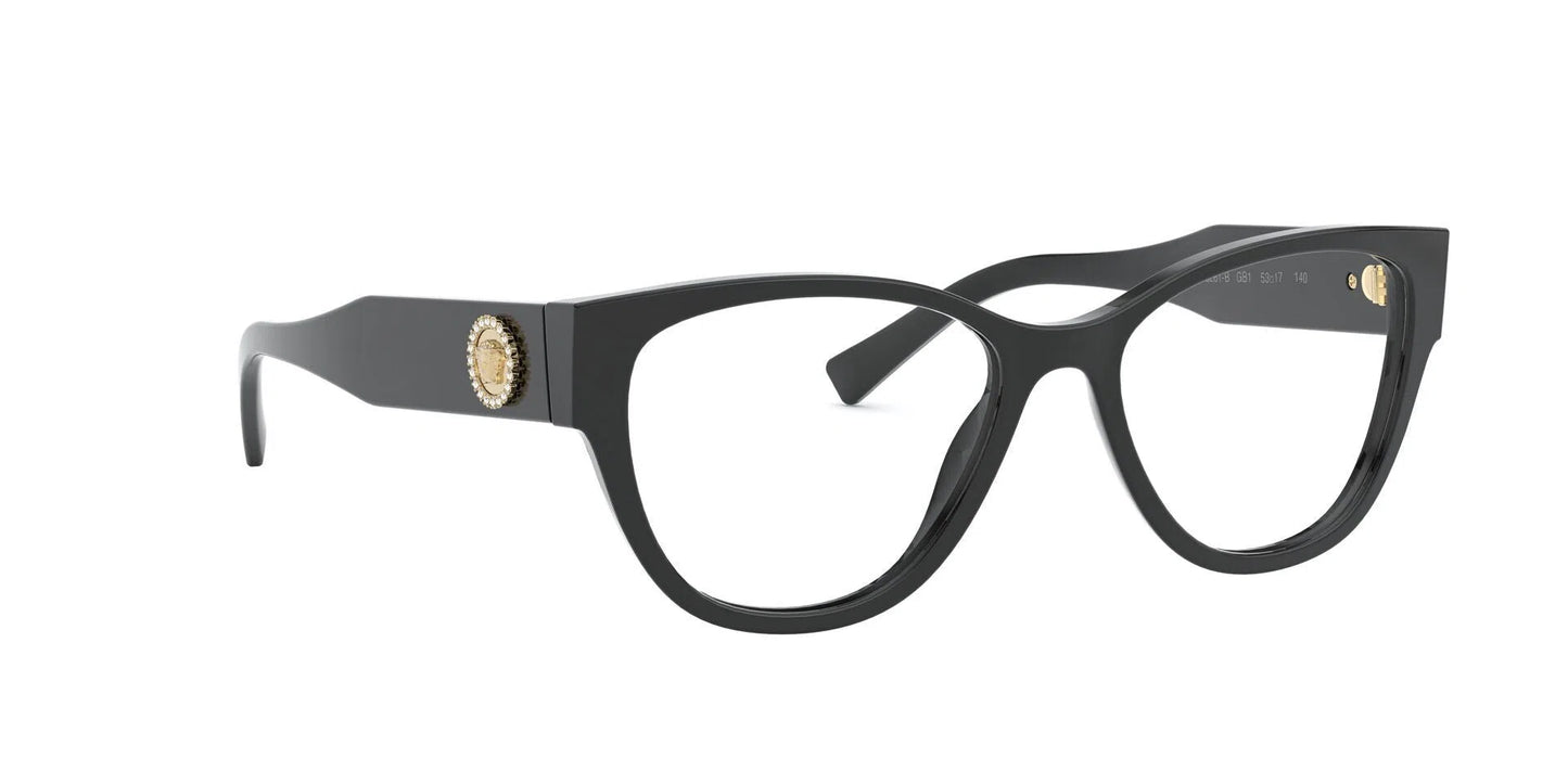 Lente Oftálmico Versace VE3281B Negro-Ópticas LUX, Ve Más Allá