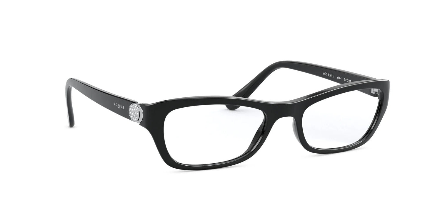 Lente Oftálmico Vogue VO5306B Negro-Ópticas LUX, Ve Más Allá