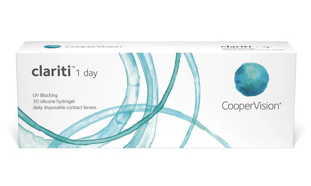 Lentes de Contacto 1 Day Clariti para Miopía o Hipermetropía-Ópticas LUX, Ve Más Allá