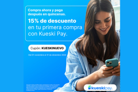 Hasta 15% adicional con Kueski