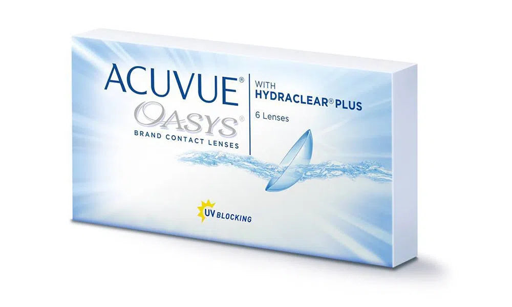 Lentes de Contacto Acuvue Oasys para Miopía o Hipermetropía-Ópticas LUX, Ve Más Allá