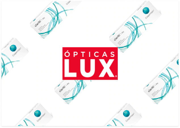 Suscripcion a lentes de contacto Opticas LUX