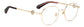 Lente Oftálmico Kate Spade TRINITY/F Dorado