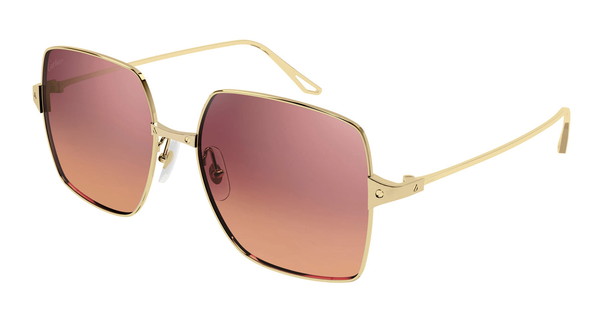 Lentes de Sol Cartier CT0297S Dorado