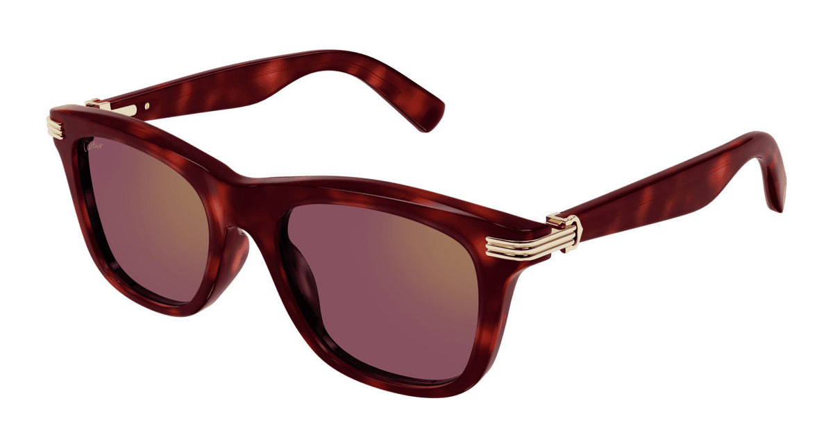 Lentes de Sol Cartier CT0396S Havana